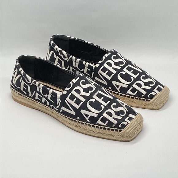 Versace Repeat Logo Espadrilles size 41 - Picture 5 of 13